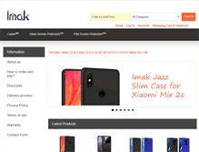 Tablet Screenshot of imak-hk.com